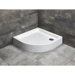 Акриловый поддон для душа Radaway Laros A Compact 85x85x17 белый SLA8585-01