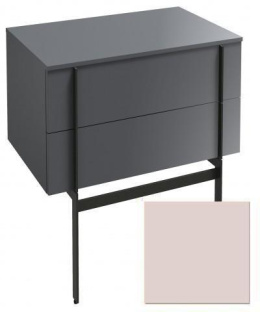 Тумба под раковину Jacob Delafon Nouvelle Vague 80 см, EB3054-S42, цвет пыльная роза сатин