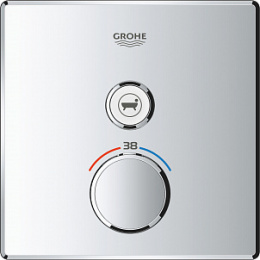 Grohe SmartControl 29123000 Термостат для душа встраиваемый без подключения шланга