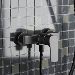 Фото Смеситель для душа Paini Viva Style P4YO511 черный