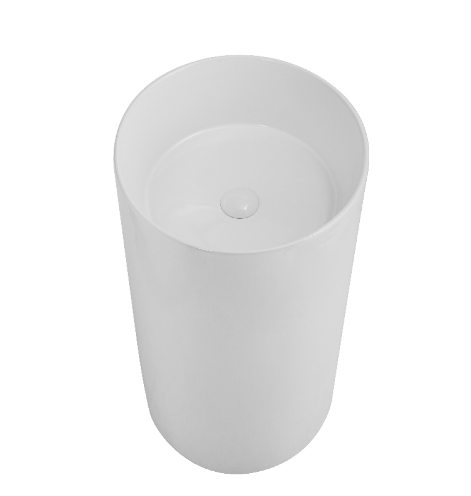 Фото Раковина напольная SantiLine (SL-4014) белый