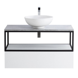 Вставка в дно металлического каркаса под раковину CEZARES CADRO-100-MENS-BIANCO