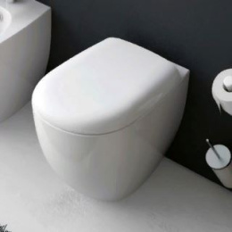 Приставной унитаз ArtCeram File (FLV005 01 00) белый глянцевый