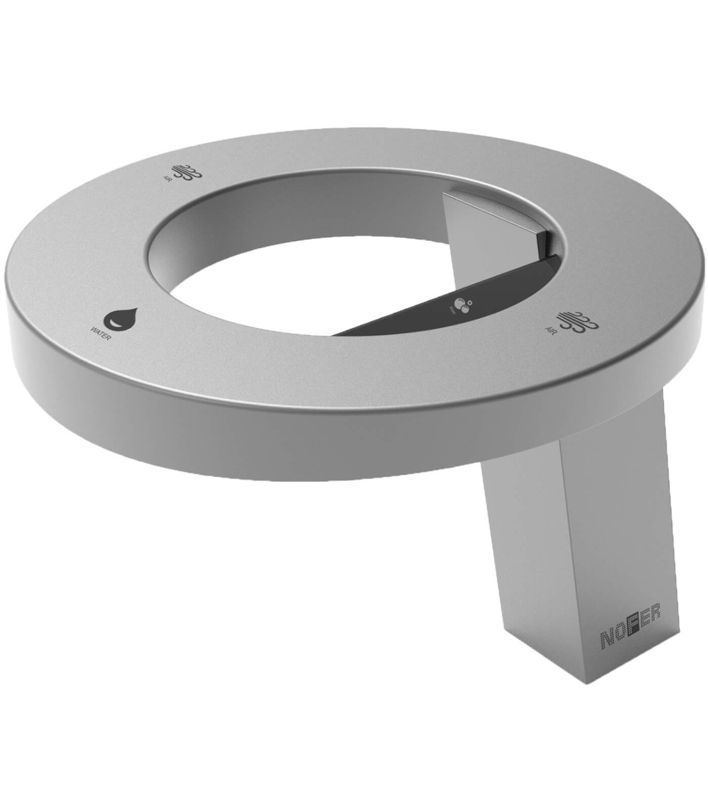 Фото Nofer 01901.T Сушилка для рук с краном и дозатором мыла