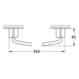 Полотенцедержатель Grohe Tenso 40292000
