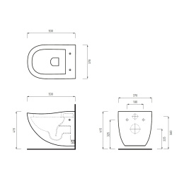 Cielo Fluid CPVFLT Сиденье для унитаза (белый)